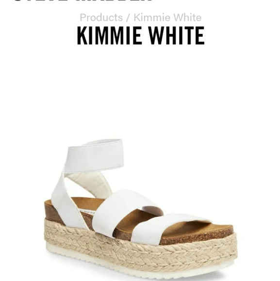 Steve Madden Kimmie White platform - Picture 3 of 7